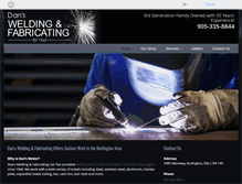 Tablet Screenshot of danswelding.com